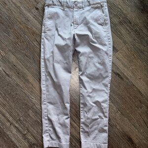 Crewcuts boys 10 Light Gray Chinos